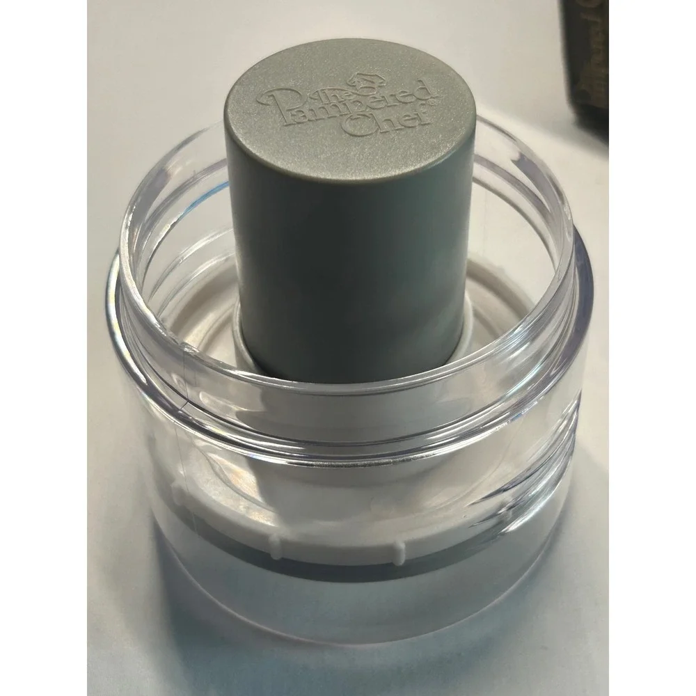 Pampered Chef Ice Cream Sandwich Maker OS Clear Grey 2485 Kitchen Gadget